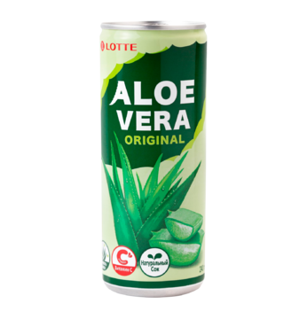 Lotte Aloe Vera Оригинальный вкус 0,24 ж/б