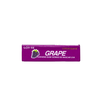 Жевательная резинка LotteGum Виноград 12,5г