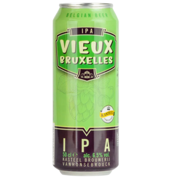 Пиво  I.P.A. Vieux  Bruxelles (ИПА Вьё Брюссель) 6,5%  0,5л /24